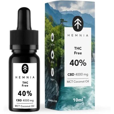 Hemnia Cbd Olej 40% Bez Thc, 4000 Mg, 10 Ml Hemnia Cbd Olej 40% Bez Thc, 4000 Mg, 10 Ml