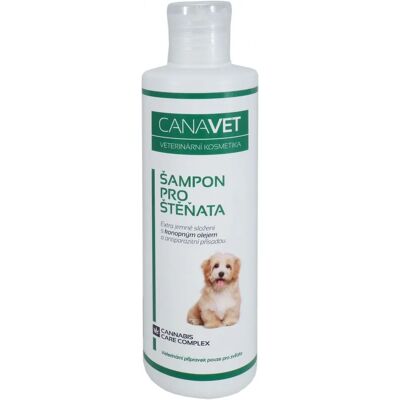 Canavet Šampón Pre Šteňatá Antiparazitárny 250 Ml Canavet Šampón Pre Šteňatá Antiparazitárny 250 Ml