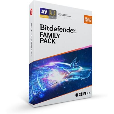 Bitdefender Family Pack 2025 - 15 Zariadení - 1 Rok Bitdefender Family Pack 2025 - 15 Zariadení - 1 Rok