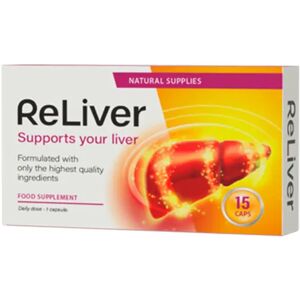 Reliver kapsule na detoxikáciu 15 kapsúl Reliver kapsule na detoxikáciu 15 kapsúl