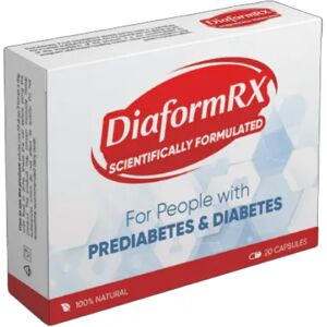 DiaformRX kapsuly na podporu normálnej hladiny cukru v krvi pri cukrovke 20 kapsúl DiaformRX kapsuly na podporu normálnej hladiny cukru v krvi pri cukrovke 20 kapsúl