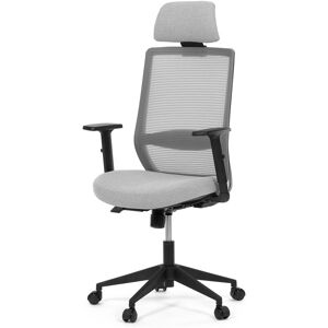 Autronic Kancelárska stolička SYNCY – sieťovina, sivá Autronic Kancelárska stolička SYNCY – sieťovina, sivá