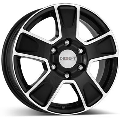 Dezent VAN dark 6.5x16 5x118 ET50 Leštená čelná plocha / čierne lakovanie Dezent VAN dark 6.5x16 5x118 ET50 Leštená čelná plocha / čierne lakovanie