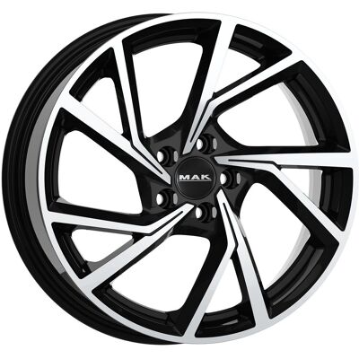 Mak KASSEL 7.5x17 5x112 ET46 BLACK MIRROR Mak KASSEL 7.5x17 5x112 ET46 BLACK MIRROR