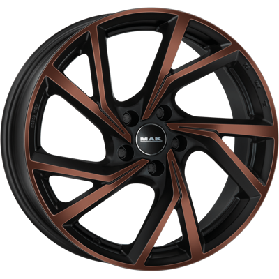 Mak KASSEL 8x18 5x112 ET43 BLACK & BRONZE Mak KASSEL 8x18 5x112 ET43 BLACK & BRONZE