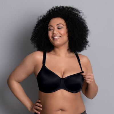 Základná dojčiaca podprsenka s kosticami 5068 čierna - Anita Maternity 001 black 70I Základná dojčiaca podprsenka s kosticami 5068 čierna - Anita Maternity 001 black 70I