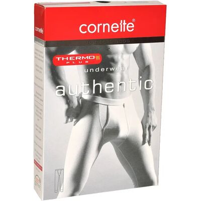 Pánske podvlékací nohavice Cornette Authentic Thermo Plus Černá S Pánske podvlékací nohavice Cornette Authentic Thermo Plus Černá S
