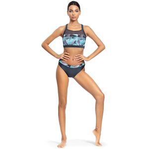 Dámske dvojdielne plavky S47N - tyrkysová - Self S tyrkysová Dámske dvojdielne plavky S47N - tyrkysová - Self S tyrkysová