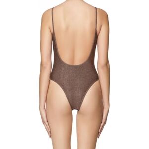 Jednodielne plavky A03986 - 0HFAI hnedá-zlatá - Diesel M hnědá/zlatá Jednodielne plavky A03986 - 0HFAI hnedá-zlatá - Diesel M hnědá/zlatá