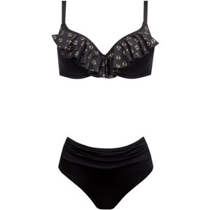 Dvojdielne plavky Paris 12 - S940C22-19 - Self 48E černá se zlatou Dvojdielne plavky Paris 12 - S940C22-19 - Self 48E černá se zlatou