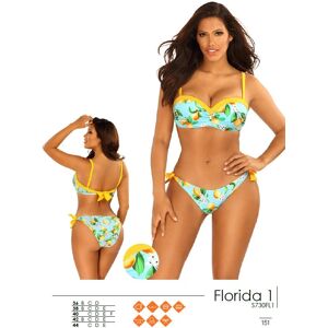 Dámske dvojdielne plavky S730FL1-1 Florida 1 modro/žlté - Self 36D modro/žlutá Dámske dvojdielne plavky S730FL1-1 Florida 1 modro/žlté - Self 36D modro/žlutá