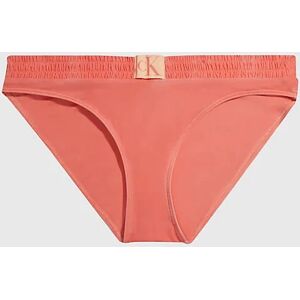 Dámsky plavkový spodný diel bikín KW0KW01990 SM9 koralová - Calvin Klein L Dámsky plavkový spodný diel bikín KW0KW01990 SM9 koralová - Calvin Klein L
