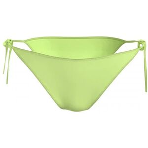 Dámske neónovo žlté plavky KW0KW02508 MOT - Calvin Klein S Dámske neónovo žlté plavky KW0KW02508 MOT - Calvin Klein S