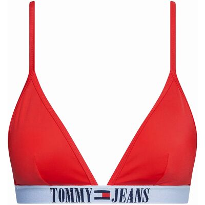 Dámsky horný diel plaviek Jeans UW0UW04079-XNL - Tommy Hilfiger S Dámsky horný diel plaviek Jeans UW0UW04079-XNL - Tommy Hilfiger S