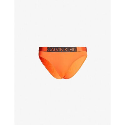 Spodný diel plaviek KW0KW00659-659 oranžová - Calvin Klein L oranžová Spodný diel plaviek KW0KW00659-659 oranžová - Calvin Klein L oranžová