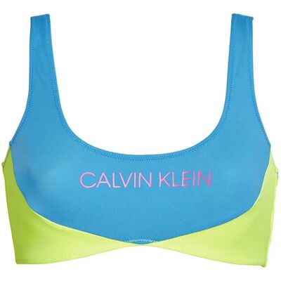 Vrchný diel plaviek KW0KW00898-CEU modrožltá - Calvin Klein M modro-žlutá Vrchný diel plaviek KW0KW00898-CEU modrožltá - Calvin Klein M modro-žlutá