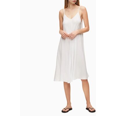 Plážové šaty KW0KW01071-YCD biela - Calvin Klein M bílá Plážové šaty KW0KW01071-YCD biela - Calvin Klein M bílá