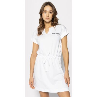 Plážové šaty KW0KW01061-YCD biela - Calvin Klein M bílá Plážové šaty KW0KW01061-YCD biela - Calvin Klein M bílá