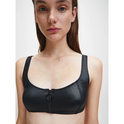 Vrchný diel plaviek KW0KW00909-BEH čierna - Calvin Klein S černá Vrchný diel plaviek KW0KW00909-BEH čierna - Calvin Klein S černá