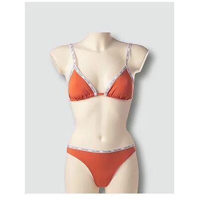 Vrchný diel plaviek KW0KW01604 - GOU Škoricová - Calvin Klein S skořicová Vrchný diel plaviek KW0KW01604 - GOU Škoricová - Calvin Klein S skořicová