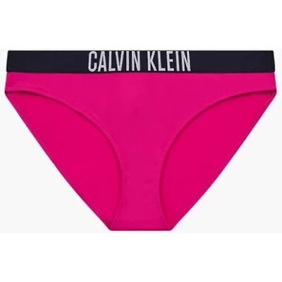 Spodný diel plaviek KW01728 T01 ružová - Calvin Klein XL růžovo-černá Spodný diel plaviek KW01728 T01 ružová - Calvin Klein XL růžovo-černá