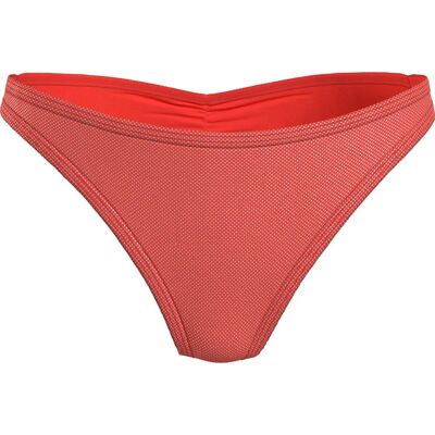 Spodný diel plaviek KW01602 SN6 - červeno/oranžová - Calvin Klein S červeno-oranžová Spodný diel plaviek KW01602 SN6 - červeno/oranžová - Calvin Klein S červeno-oranžová