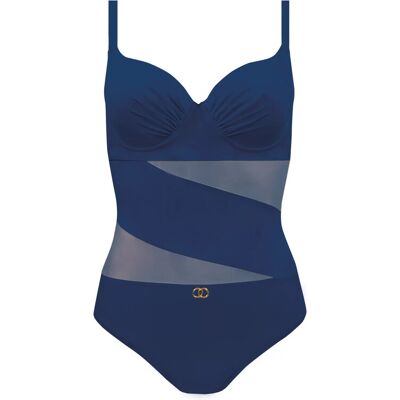 Jednodielne plavky S964V Fashion5 - Self 42G černá Jednodielne plavky S964V Fashion5 - Self 42G černá