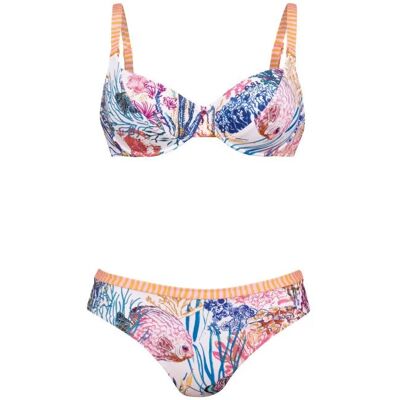 Dámske dvojdielne plavky Rubina bikini M1 8365 - Anita 42/85E bílá-mix barev Dámske dvojdielne plavky Rubina bikini M1 8365 - Anita 42/85E bílá-mix barev