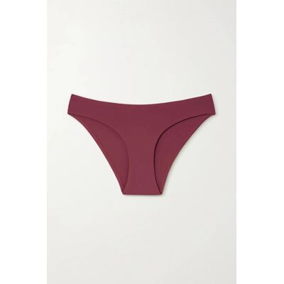 Dámske plavkové nohavičky KW0KW02071 XN0 bordová - Calvin Klein XL Dámske plavkové nohavičky KW0KW02071 XN0 bordová - Calvin Klein XL