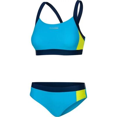 Dámske plavky Naomi 284 Blue/Navy Blue/Yellow - AQUA SPEED 34 Dámske plavky Naomi 284 Blue/Navy Blue/Yellow - AQUA SPEED 34