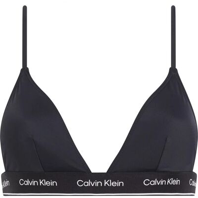 Dámska plavková podprsenka KW0KW02424 BEH black - Calvin Klein M Dámska plavková podprsenka KW0KW02424 BEH black - Calvin Klein M