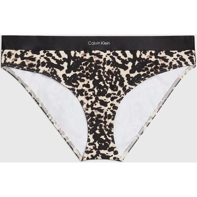 Dámske plavkové nohavičky KW0KW02490 0GM Leopard - Calvin Klein S Dámske plavkové nohavičky KW0KW02490 0GM Leopard - Calvin Klein S