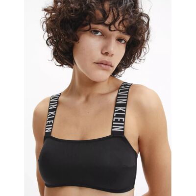 Dámsky top BANDEAU-RP KW0KW01825BEH Black - Calvin Klein S Dámsky top BANDEAU-RP KW0KW01825BEH Black - Calvin Klein S