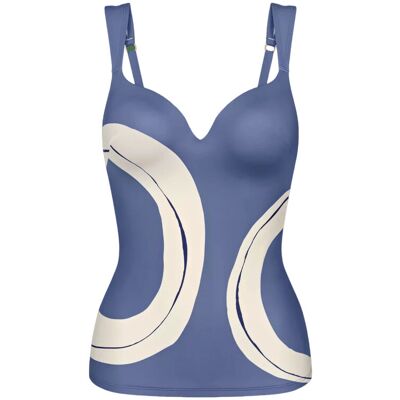 Dámske tielko Summer Allure WP Tankini Blue - Triumph 38E Dámske tielko Summer Allure WP Tankini Blue - Triumph 38E