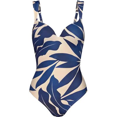Dámske jednodielne plavky Summer Allure OWP 01 dark blue - Triumph 38B Dámske jednodielne plavky Summer Allure OWP 01 dark blue - Triumph 38B