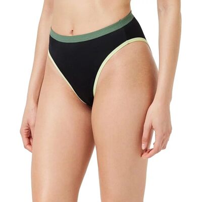 Dámske plavky Shore Marina Grande Ultra Highleg 0004 Black - Sloggi M Dámske plavky Shore Marina Grande Ultra Highleg 0004 Black - Sloggi M