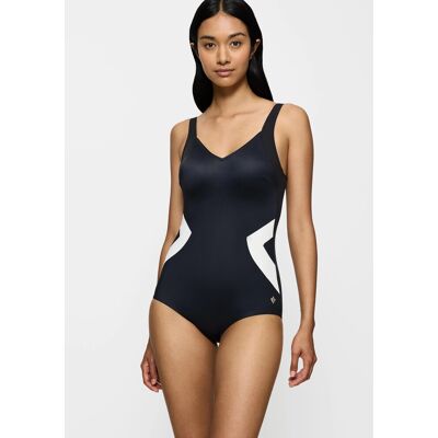 Dámske jednodielne plavky Summer Allure OP Black/White - Triumph 38C Dámske jednodielne plavky Summer Allure OP Black/White - Triumph 38C