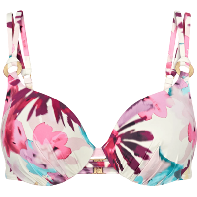 Dámska plavková podprsenka Summer Fleur WP - Triumph tmavá kombinace tyrkysové (M025) 038C Dámska plavková podprsenka Summer Fleur WP - Triumph tmavá kombinace tyrkysové (M025) 038C