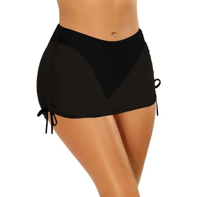 Self Vlastná plážová sukňa D 99 2 černá 46-3XL Self Vlastná plážová sukňa D 99 2 černá 46-3XL