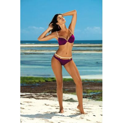 Plavky Nathalie Magenta Purple M-391 (19) - Marko XXL Plavky Nathalie Magenta Purple M-391 (19) - Marko XXL