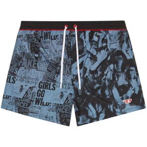 Pánske kúpacie kraťasy A09681 0LGAT 8NC čierna/sivá - Diesel XL černá-šedá Pánske kúpacie kraťasy A09681 0LGAT 8NC čierna/sivá - Diesel XL černá-šedá