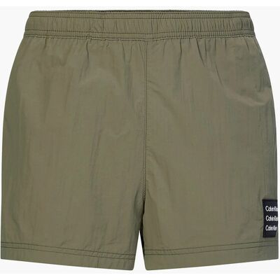 Plavkové šortky KM0KM00711 - MSP - Kaki - Calvin Klein L khaki Plavkové šortky KM0KM00711 - MSP - Kaki - Calvin Klein L khaki