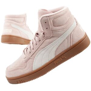 Dámska športová obuv Puma Reb-L Mid powder pink členkové topánky pre ženy na zimu 37 Dámska športová obuv Puma Reb-L Mid powder pink členkové topánky pre ženy na zimu 37