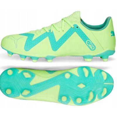 Pánske kopačky FG/AG 107187 03 Neon green with blue - Puma 42,5 neonová zelená Pánske kopačky FG/AG 107187 03 Neon green with blue - Puma 42,5 neonová zelená