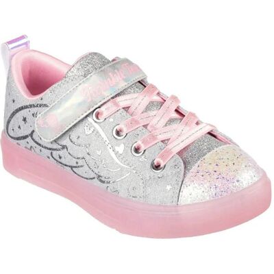 Skechers S Lights Twinkle Sparks Heather Magic Jr 314703L-GYPK EU 34 Skechers S Lights Twinkle Sparks Heather Magic Jr 314703L-GYPK EU 34