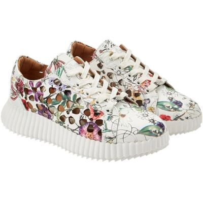 Lee Cooper Dámske šnurovacie športové topánky Beige Dámske tenisky na platforme 38 Lee Cooper Dámske šnurovacie športové topánky Beige Dámske tenisky na platforme 38