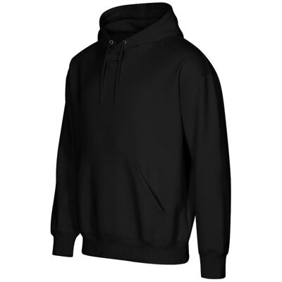 Malfini Unisex mikina s kapucňou Cloud (GOTS) (čierna) L Malfini Unisex mikina s kapucňou Cloud (GOTS) (čierna) L