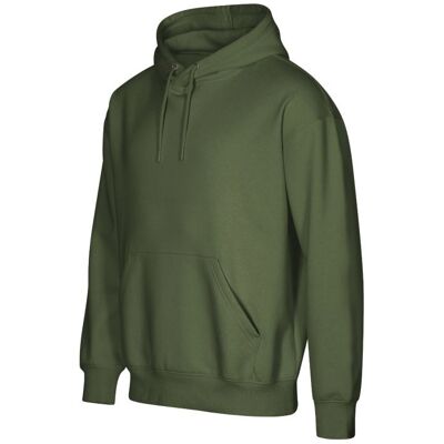 Malfini Unisex mikina s kapucňou Cloud (GOTS) (khaki) S Malfini Unisex mikina s kapucňou Cloud (GOTS) (khaki) S