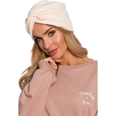 Moe M601 Turban - krémový EU UNI Moe M601 Turban - krémový EU UNI