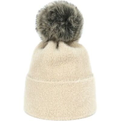 Čiapka Soft Fluff Cap Light Beige - Art of Polo Univerzální Čiapka Soft Fluff Cap Light Beige - Art of Polo Univerzální